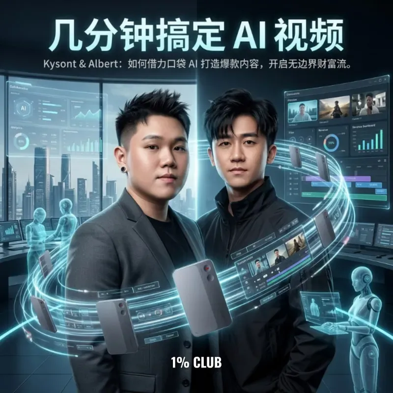 几分钟搞定AI视频